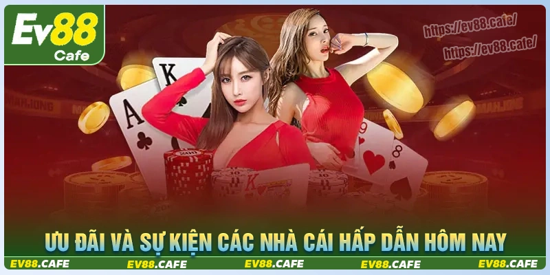 Cập nhật nhà cái hôm nay với những ưu đãi, sự kiện hot